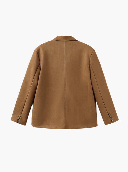 Matilda faux suede Blazer