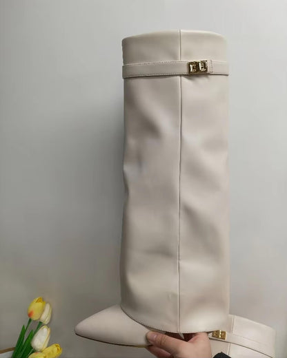 Rachelle Leather Boots