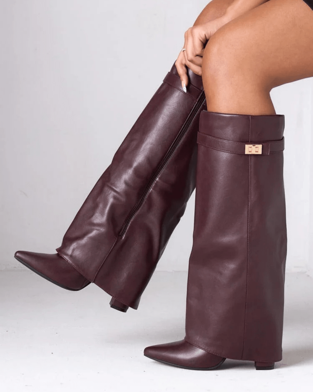 Rachelle Leather Boots