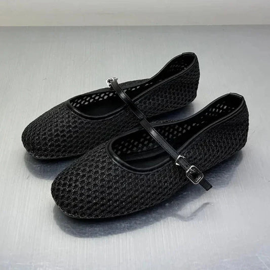 Sabrina Mesh Ballet Flats