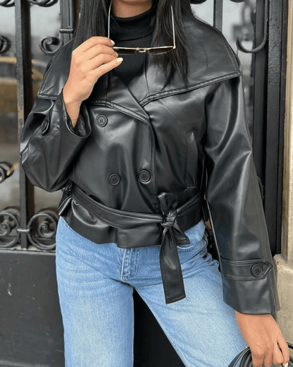 Sandra Vegan Leather Jacket