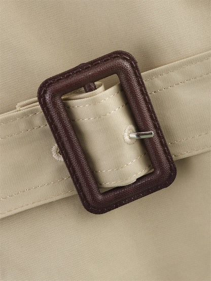 Lyss Cropped Trench Coat