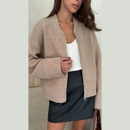 Olive Cardigan Sweater