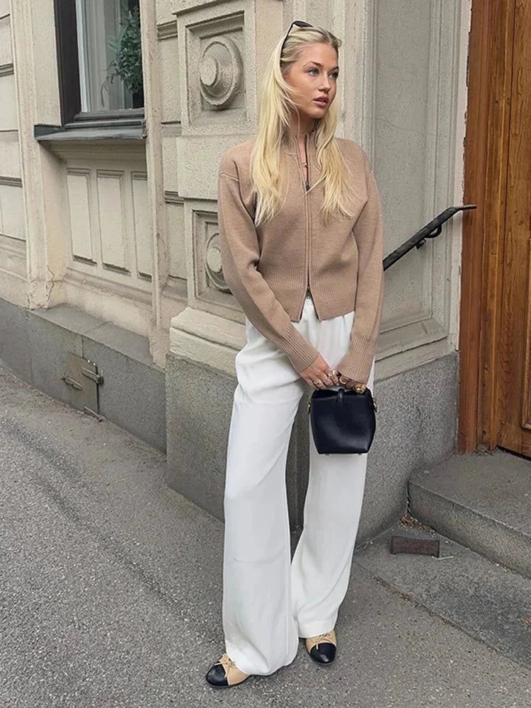 Hilda Cardigan with Zipper