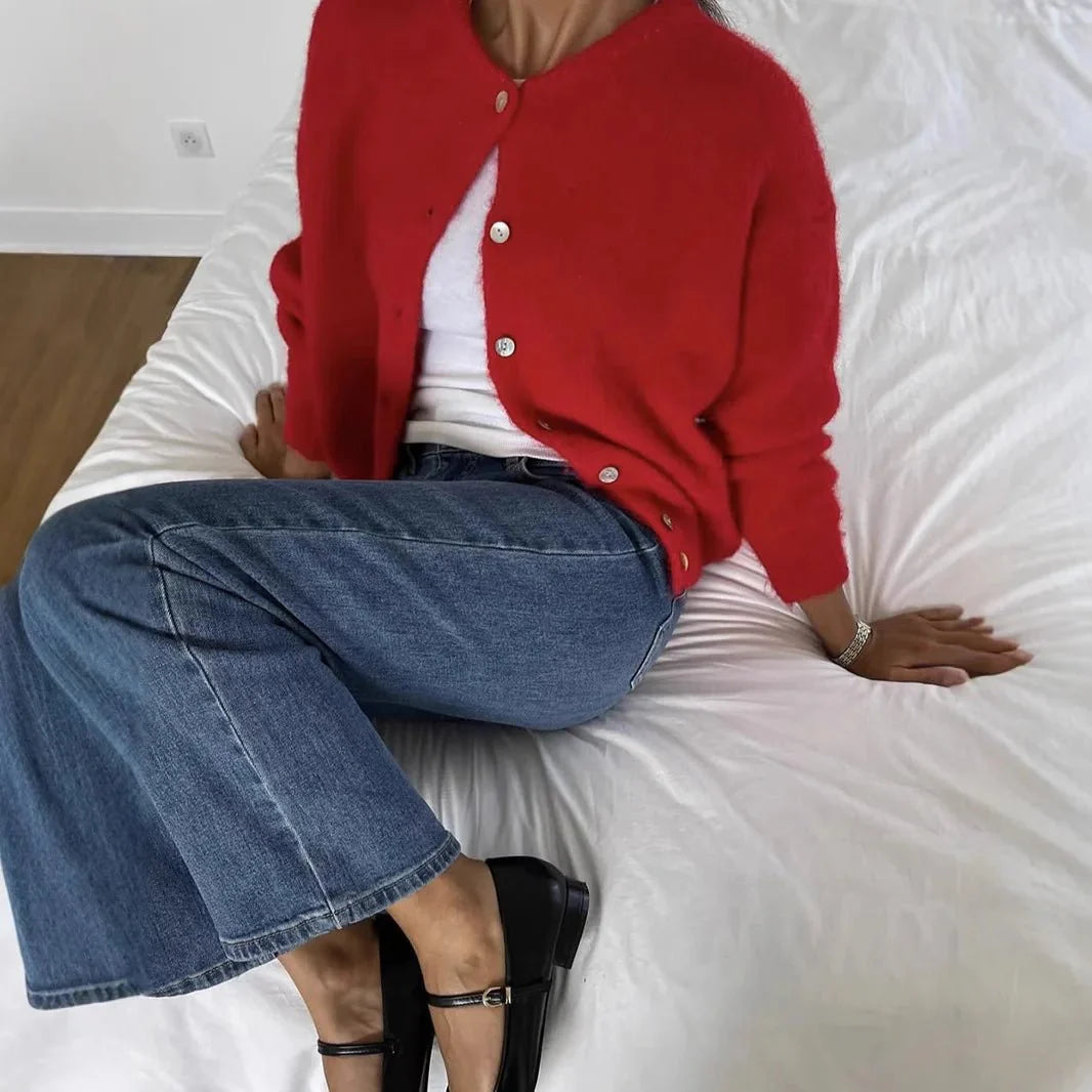 Ginny Vintage Knitted Cardigan