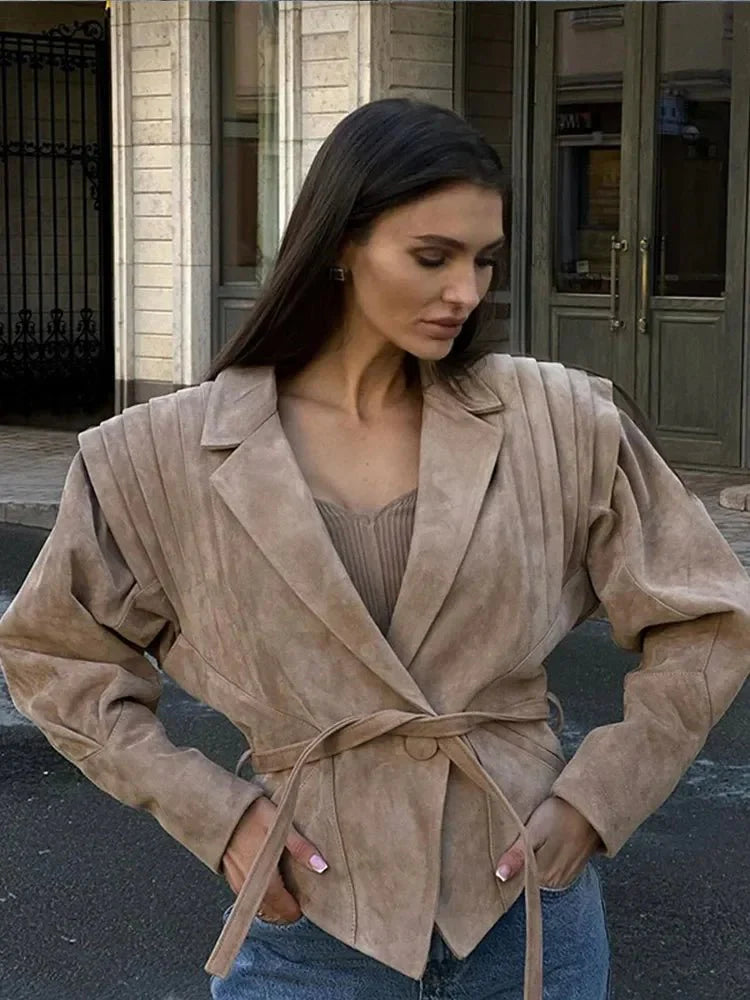 Serena Vegan Leather Jacket