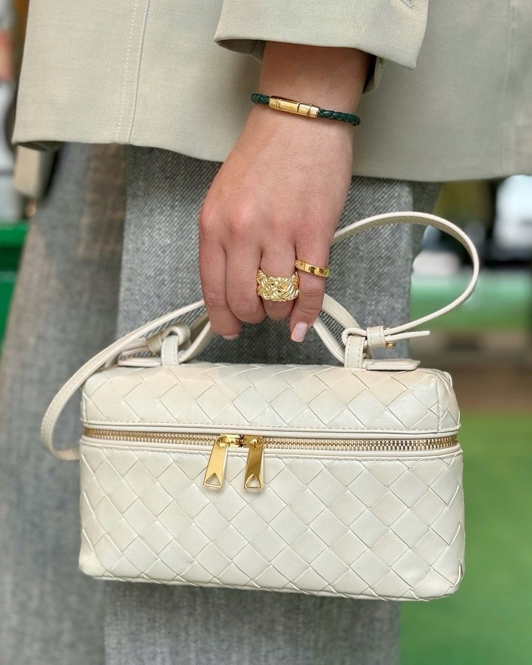 Bea Woven Tote Bag Mini